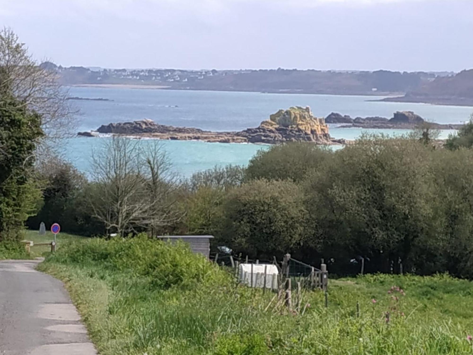 Maison Cosy Vue Mer A Guimaec Buitenkant foto